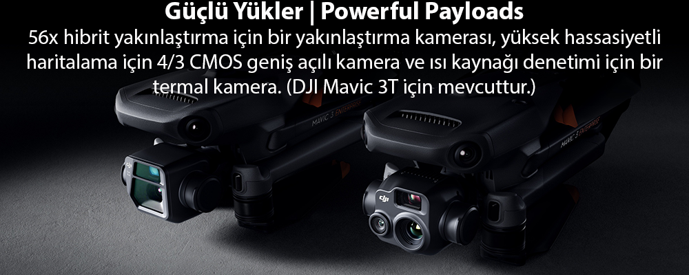 DJI Mavic 3E - DJI Mavic 3T